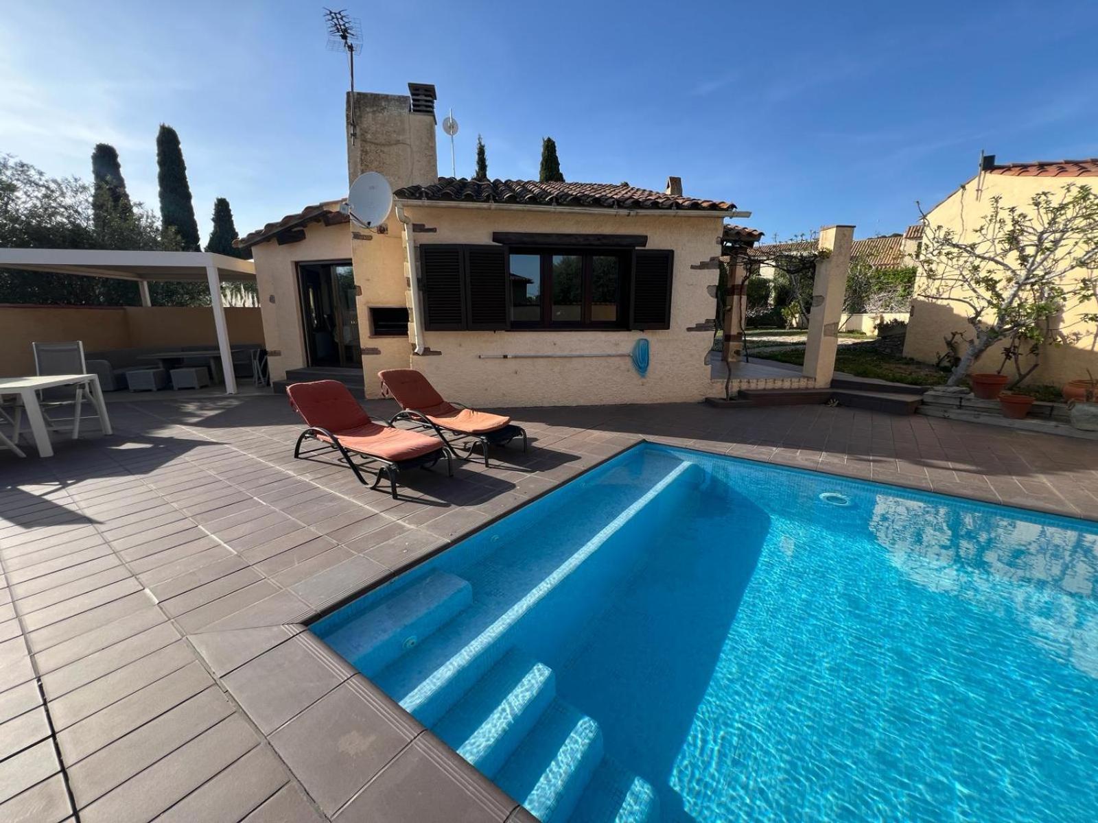 Villa Franca Privat Pool Л'Эстартит Экстерьер фото