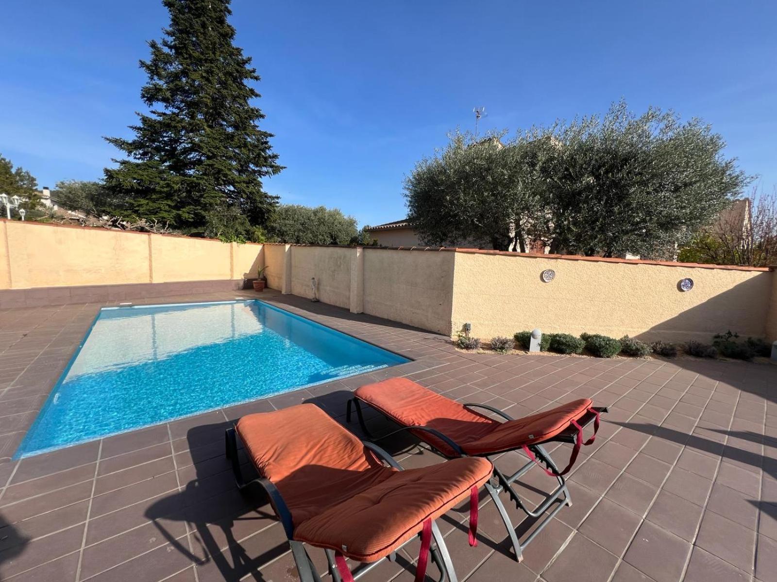 Villa Franca Privat Pool Л'Эстартит Экстерьер фото